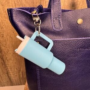 Stanley Purse Charm Stanley Cup Tumbler Keychain NeW FAST SHIP Bag Flair